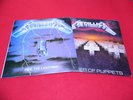 Metallica - Ride The Lightning / Master Of Puppets  UNIQUE  COVER  2 X LP