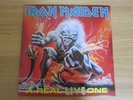 IRON MAIDEN - A Real Live One Korea LP 1993 INSERT