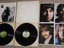 THE BEATLES WHITE ALBUM 2 LP POSTER & PICTURES APPLE EXC VINYL