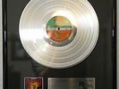 Manowar Kings of Metal World Wide Europe Awards Mega RAR Platin Schallplatte
