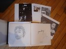 RARE SIGNED AUTOGRAPHE DEDICACE GAINSBOURG COFFRET VELOURS 6 LPS 1958-1977 / EX