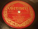 JAZZ ROSS REYNOLDS PALAIS GARDEN ORCH Creole / LANGE-MCKAY ORCH GENNETT 3046