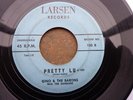 Autographed Gino & The Barons With the Ramblers 45 Peggy Pretty Lu