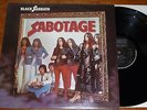 Black Sabbath - Sabotage LP 1975 1st Press Textured Sleeve + Secret Track  EX EX
