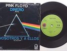 PINK FLOYD MEXICAN EP 1973 33RPM DINERO/A NOSOTROS Y A ELLOS (MONEY/US AND THEM)