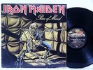 IRON MAIDEN Piece Of Mind LP NWOBHM EXCELLENT Vinyl CAPITOL ST12274 Metal