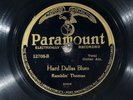 78 RPM --  Ramblin' Thomas, Paramount 12708,  E+  Blues