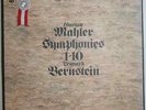 BERNSTEIN MAHLER 10 SYMPHONIES STEREO BOX CBS MASTERWORKS GM 15 NEAR MINT