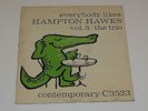 HAMPTON HAWES everybody likes hampton vol. 3 the trio Lp RECORD VOLUME 3 JAZZ