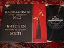 SXL 2076 RACHMANINOV Piano Concerto No. 2 Katchen Solti UK Decca ffss WB ed1