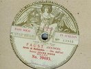 ADAMO DIDUR - FAUST - RARE FONOTIPIA 78 RPM