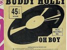 BUDDY HOLLY & THE CRICKETS OH BOY/MAILMAN BRING ME NO MORE BLUES PS 45