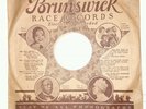 78 RPM --  Brunswick 78 race record sleeve excellent condition.