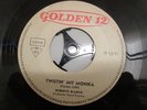 DEUTSCHE Coverversion 7“ ROBERTO BLANCO Twistin’ mit Monika SAM COOKE Night Away