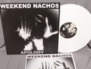 Weekend nachos apology LP WHITE VINYL cursed nails grind hardcore acxdc infest