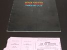 EDDIE & HOT RODS ULTRAVOX 1976 TOUR PROG & MANCHESTER CONCERT TICKET C/W STUBS