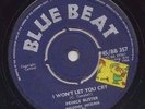 '66 BLUE BEAT SKA 45 PRINCE BUSTER I WON'T LET YOU CRY/HARD MAN FI DED ?