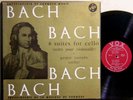 VOX BOX VBX 15 JS BACH CELLO SUITES GASPAR CASSADO 3LPs RVG NM