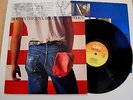 BRUCE SPRINGSTEEN - BORN IN THE USA LP EX/EX VINYL UK ORIGINAL + Inner & Insert