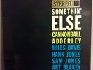 Cannonball Adderley- Somethin' Else LP [Blue Note 1595] STEREO VINYL, RVG + EAR