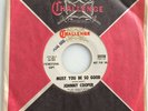 M- PROMO GARAGE ROCK 45 / JOHNNY COOPER / MUST YOU BE SO GOOD / COLORED SKY