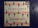 PAGANINI 24 CAPRICES RUGGIERO RICCI VIOLIN DECCA LXT 5569 UK LP NEAR MINT