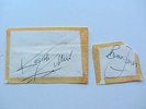 THE ROLLING STONES AUTOGRAPH BRIAN JONES  KEITH RICHARDS SIGNATURES