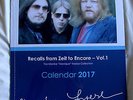 Calendar : Tangerine Dream - Recalls From Zeit To Encore : 2017 Limited Edition