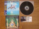 IRON MAIDEN Seventh Son Of A Seventh Son JAPAN LP w/ OBI Insert & Metal Sticker