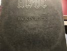 AC/DC BACK IN BLACK LP 1980 ATLANTIC SD 16018 WITH INNER