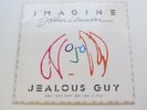 JOHN LENNON   1987    U.K. 45 IMAGINE   JEALOUS GUY   HAPPY XMAS  WAR IS OVER