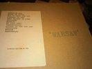Joy Division WARSAW LP fan club Ian Curtis Japan import 500 made new order COIL