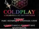 billets concert coldplay