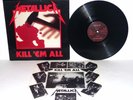 Metallica Kill Em All LP Record BRC 1901 Black Label Banzai Canada Heavy Metal