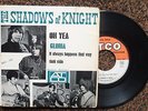 EP BIEM THE SHADOWS OF KNIGHT oh yeah / gloria    1966