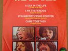 The Beatles  - A Day In The Life + 3 -  Mexican Picture Sleeve PS 7