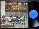 THELONIOUS MONK Orchestra At Town Hall LP RIVERSIDE RLP 12-300 MONO Donald Byrd