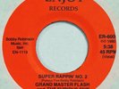 GRANDMASTER FLASH Super Rappin’ No. 2 ENJOY 45 orig. 1980 hip hop VG++ 7”
