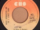 BRUCE SPRINGSTEEN - War /  COSTA RICA PROMO 45 EX++