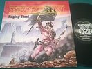 DEATHROW raging steel LP 1987 NOISE with inner sleeve
