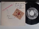 TELEPHONE HYGIAPHONE METRO 45 rpm private with EDDIE & HOT RODS TICKET  FUNNY