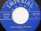 THE SPIDERS Tears Began To Flow b/w I'll Stop Crying 45 DOO-WOP EX IMPERIAL 5280