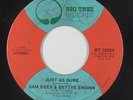 70s Soul 45 - Sam Dees & Bettye Swann - Just As Sure - Big Tree - mp3