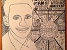 THE SOUND OF HOWARD FINSTER MAN OF VISIONS NC PRIVATE PRESS FOLK ART 1981 SEALED