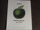 BEATLES : APPLE CATALOGUE : JUNE 1973