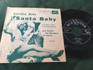 Rare EARTHA KITT CHRISTMAS 45 & Picture Sleeve   SANTA BABY