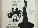 LED ZEPPELIN Listen To This Eddie 2 LP ROCK SOLID Label 500 Only Red Vinyl RARE