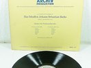 ARCHIV red Stereo NM ed. 1 LP: PIERRE FOURNIER / J.S. BACH 