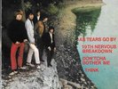 THE ROLLING STONES 45 EP AS TEARS GO BY+PS FRANCE RARE 3/66