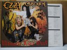 OZZY OSBOURNE / ULTIMATE LIVE - Japan LP & POSTER Black sabbath